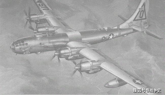 美国49年用b50轰炸机环球飞行秀肌肉