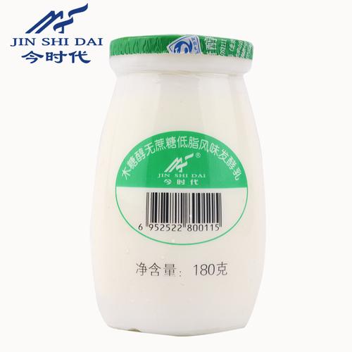 今时代酸奶低脂无蔗糖酸牛奶木糖醇低温儿童酸牛奶 180克*21瓶
