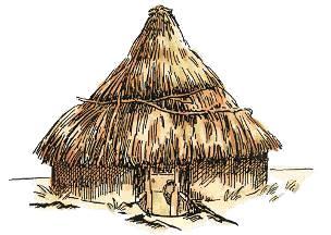 距今约6000年前的半坡居民,他们的生活既有与河姆渡人相似的