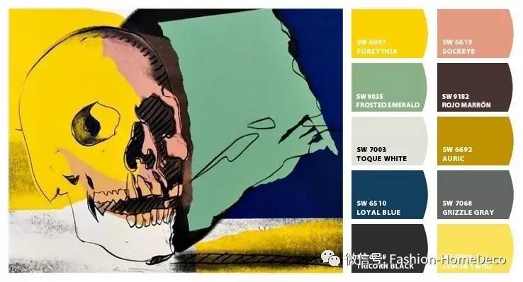 收藏帖!安迪沃霍尔的经典创作,值得参考的波普配色#fashion色彩
