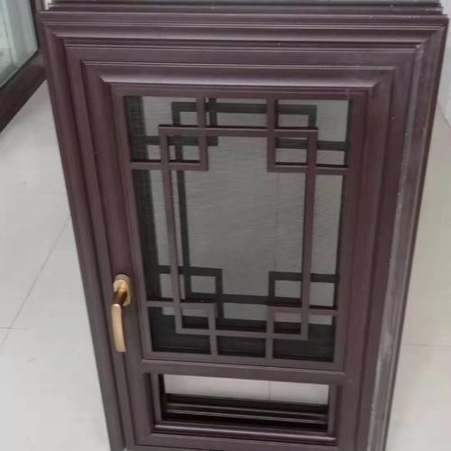 酒店仿古门窗 中国风仿古铝合金窗 新颖中式仿古窗