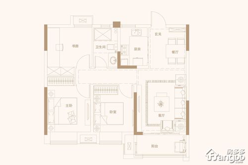 北雁湖金茂湾户型图