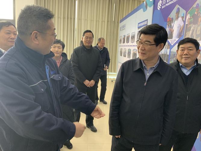 李猛会见齐鲁制药有限公司董事长李伯涛