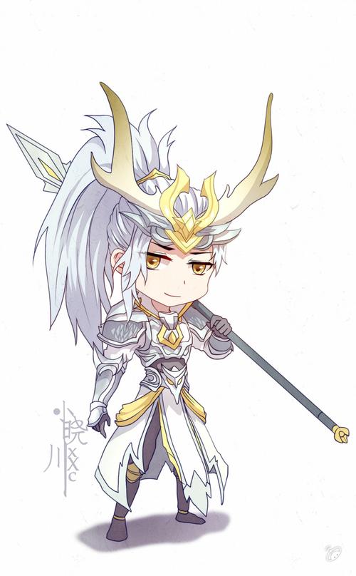 【王者/韩信】一张可爱的q版小韩信(白龙吟)