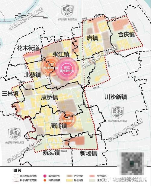 此前,张江科学城的范围主要有张江镇,康桥镇和周浦镇组成;而这次扩区