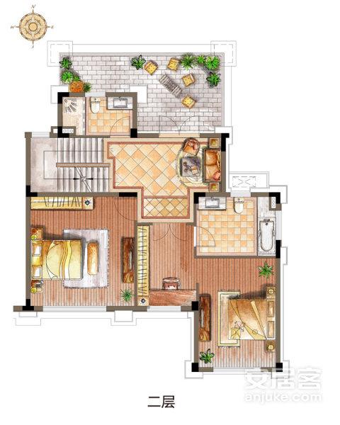 美的蝴蝶海户型图