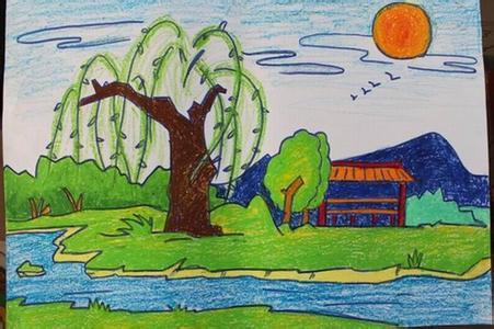 幼儿园春天画画图片大全