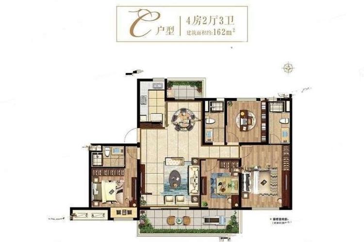 查看楼盘详情] 银城万科苏河湾将推出高层房源,户型面积为116㎡,138㎡