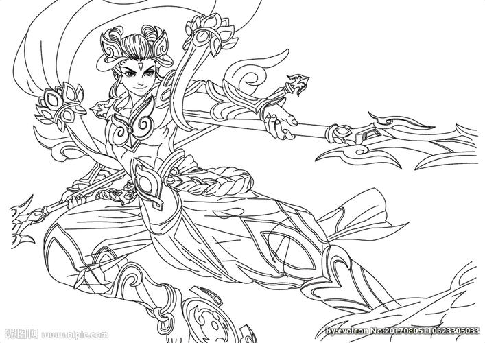 王者荣耀 哪吒 三太子图片