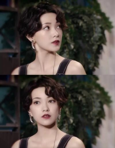 卷发欧美复古