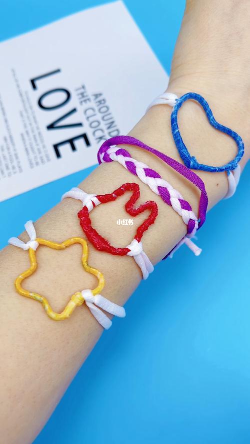 用旧口罩做闺蜜手环,简单又好看_口罩_diy手工制作_兴趣爱好_手工