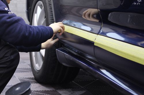 卡宴内饰漆面护理施工报告