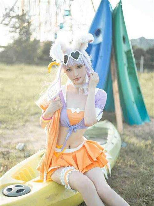 漂亮的小姐姐cos公孙离