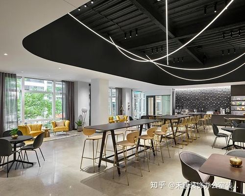 上海联合办公空间设计装修公司:联合办公室装修设计方案效果图