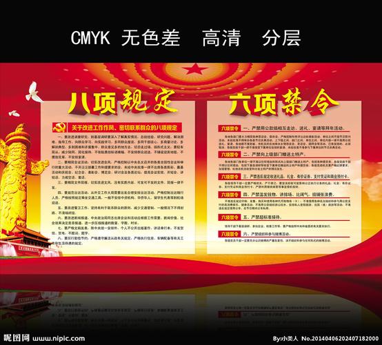八项规定 六项禁令图片