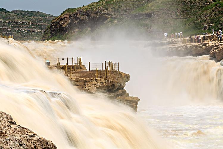 黄河壶口瀑布_全景网