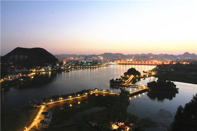 虹山湖公园成功升级为国家4a级旅游景区 - 安顺文明网