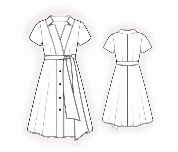 18款春夏秋冬-连衣裙的效果图 款式图 uv贴图,服装人必备!