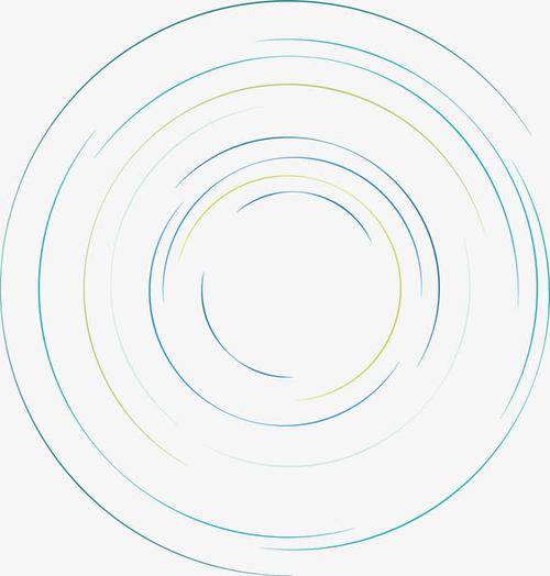 线条圆圈虚线圆素材