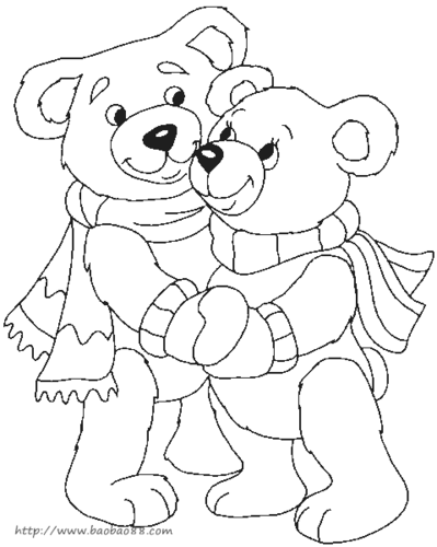 小学低年级 美术填色卡