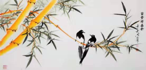 当代金竹第一人柴寿武金竹诗书画欣赏组图