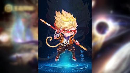 王者荣耀:孙悟空未曾上架的皮肤海报,这样的地狱火你们还会爱吗?