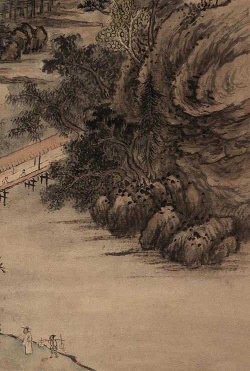 古玩收藏精品 69 书画精品 69 中国山水画精品 69 清 王敬铭