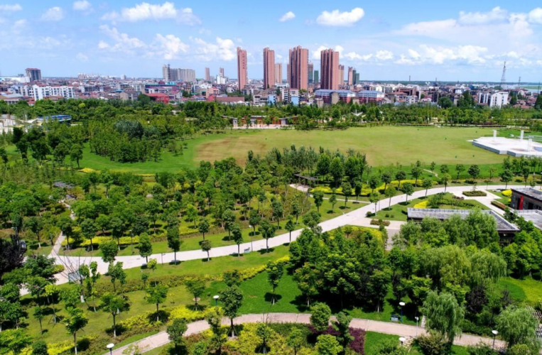 荆州景点:监利滨江公园