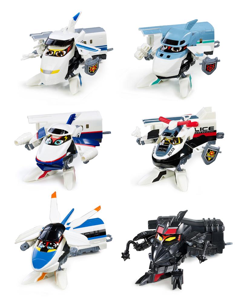 动画片周边铁胆火车侠礼包