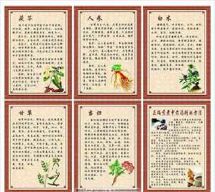 感受中草药的魅力手抄报 汉字的魅力手抄报