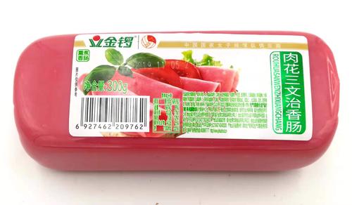 金锣肉花三文治香肠300g