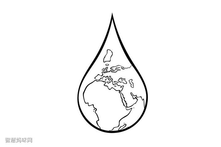 7张保护地球母亲主题简笔画