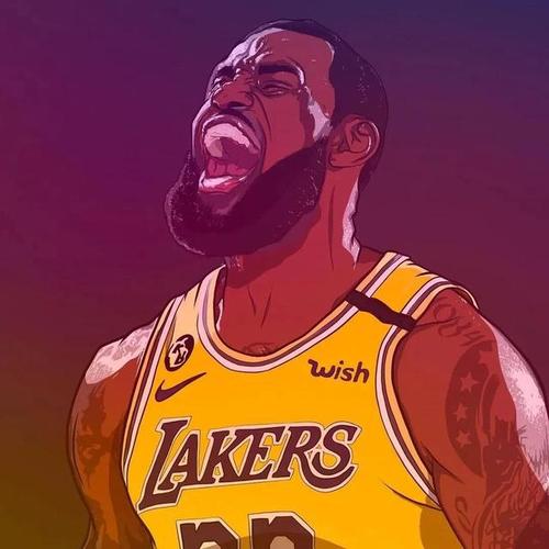 nba球星手绘头像3