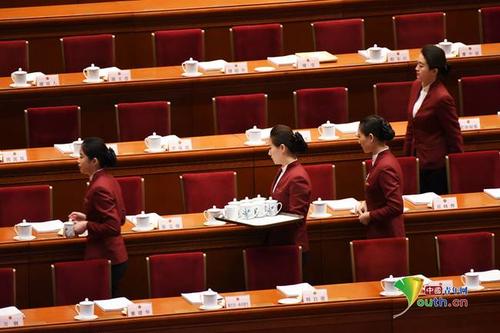 2016年3月5日,北京,第十二届全国人民代表大会第四次会议在北京人民