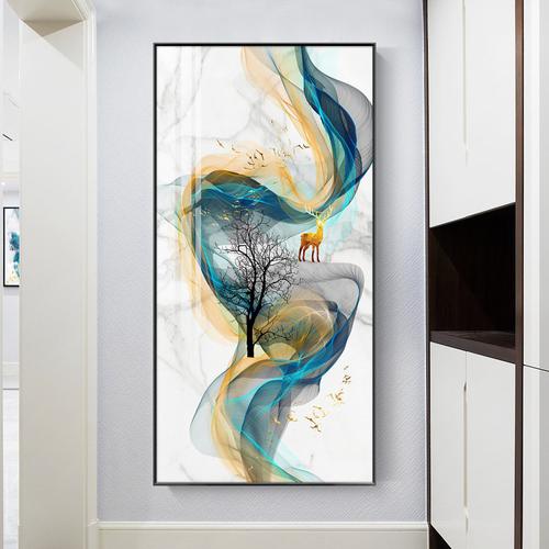 简约壁画过道入户装饰画北欧挂画玄关