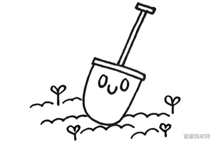 春耕图简笔画教程