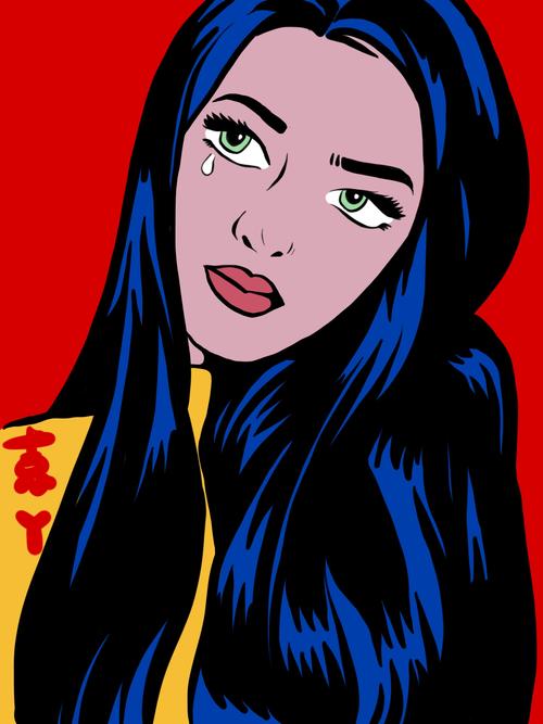 人物波普风练习