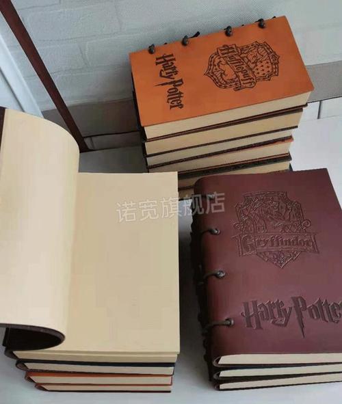 手账本复古纸软抄记事本文具生日礼物周边波特本子银若奇拉文克劳活页
