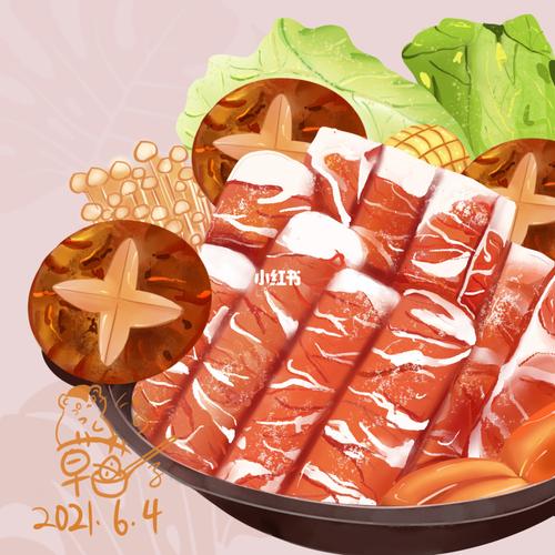 火锅手绘_笔刷_手绘_火锅_ipad_临摹_文化_绘画