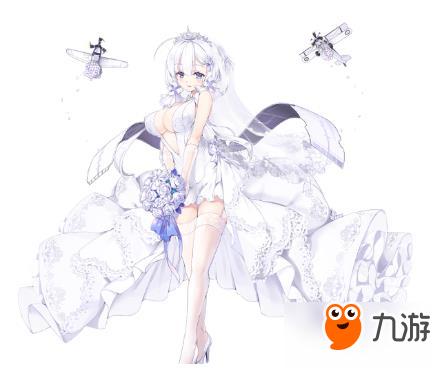 碧蓝航线誓约立绘婚纱皮肤 赤城立绘皮肤