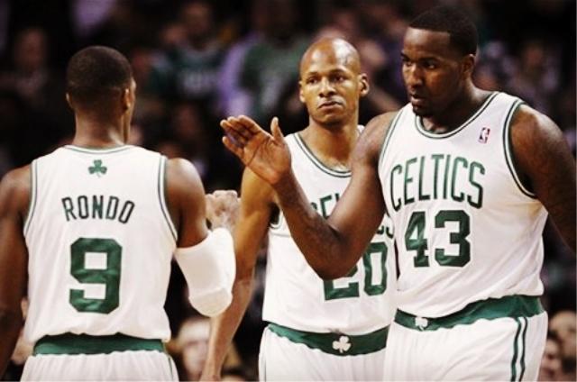 雷阿伦,凯尔特人,加内特,皮尔斯,帕金斯