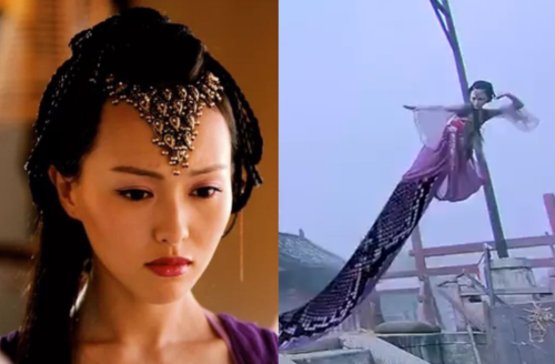 花千骨用剑,紫萱唤蛇,镜头少的她却可惜了!