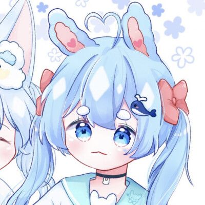 超级可爱的系列闺蜜头像『奶豆の闺蜜头像 图源twitter pixiv 侵删