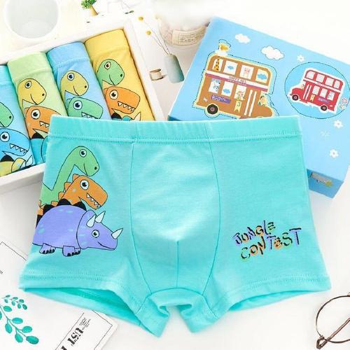 儿童内裤男童内裤平角小男孩宝宝四角内裤奥特曼汪汪队娜蜜雨namiyu