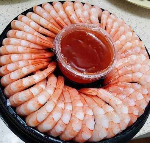 鲜虾拼盘
