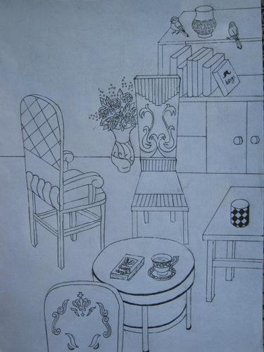 七年级下册美术简笔画