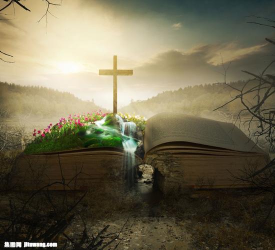 圣经上的十字架图片