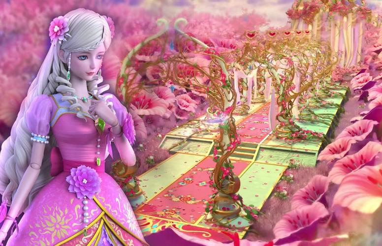 有人认为灵公主的家就是花海潮,但事实上花海潮只是灵公主宫殿的一个