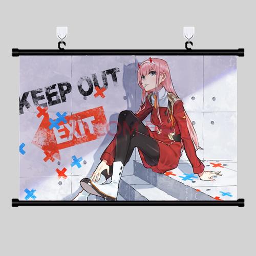 darling in the franxx莓海报广国家队动漫挂画集周边