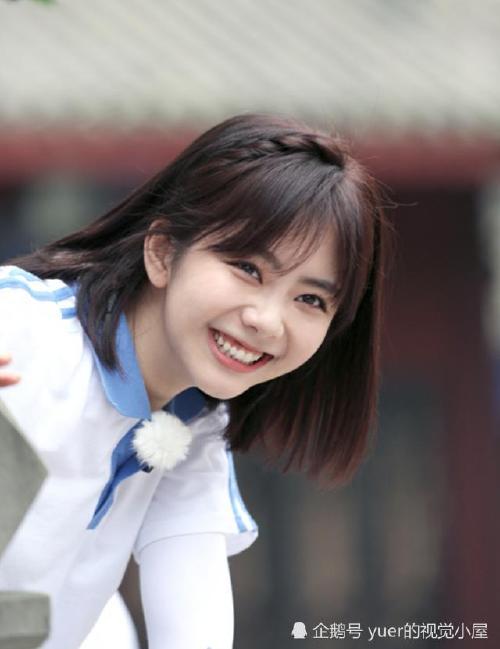 谭松韵的短发,爱了